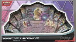 Pokemon TCG Mimikyu ex & Alcremie ex Premium Collection - Sealed - Image 1