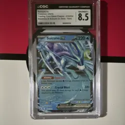 The Pokemon Company Suicune ex 010/034 TCG Classic Holo CGC 8.5 220HP Eng - Image 3