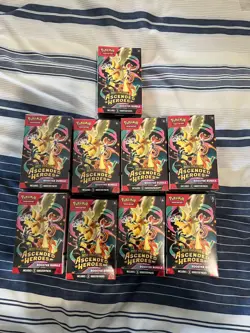 x9 Pokemon TCG: Ascended Heroes Booster Bundle - Brand New & Sealed - Image 1
