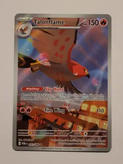 Talonflame 091/088 Illustration Rare Pokemon Perfect Order - Image 1