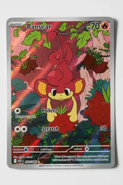 Pansear 099/086 Pokemon TCG: White Flare Illustration Rare (A) - Image 1