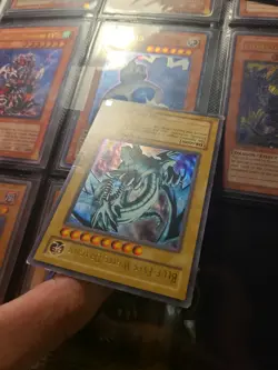 Blue Eyes White Dragon LOB-001 Legend Of Blue Eyes Yugioh! RARE - Image 3