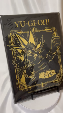 YuGiOh Binder LEGEND EDITION 9 Pockets Jump Victory Carnival 2017 Gold New JP - Image 2