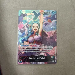 Nefeltari Vivi OP04-001 English Alt Art Leader Kingdoms One Piece TCG - Image 1