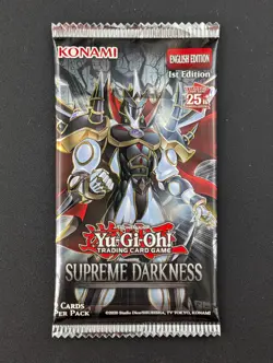 Lot of (53) Yu-Gi-Oh! TCG Supreme Darkness 1st Edition Booster Packs Sealed EN - Image 2