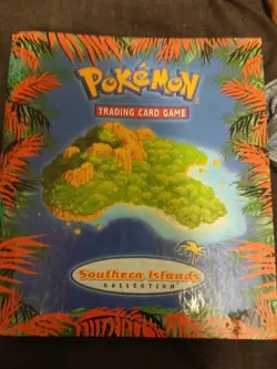 LIMITED ED Pokemon Southern Islands Complete Set - 18/18 - 2001 - With Binder - Image 1