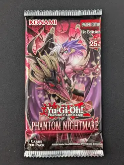 Lot of (59) Yu-Gi-Oh! TCG Phantom Nightmare 1st Edition Booster Packs Sealed EN - Image 2