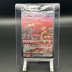 Mew ex 053 SV Scarlet & Violet Promo Sealed Holo Pokemon Card Full Art - Image 1