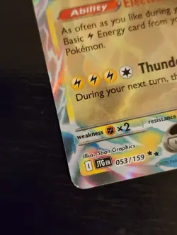 Pokemon Card Iono's Bellibolt ex 053/159 - Prize Pack - SV Journey Together - Image 3