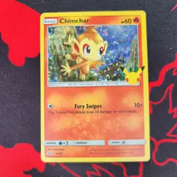 Chimchar 012/025 Promo McDonald's 25th Anniversary Promos Pokemon Holo MP - Image 1