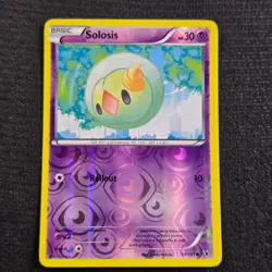 Pokemon Noble Victories Solosis 50 Reverse Holo Lightly Played - Image 1