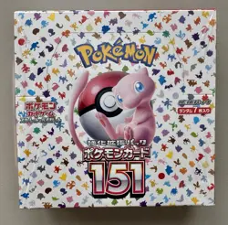 💎 Pokemon 151 Japanese Booster Box with Shrink Factory SEALED SV2a USA SELLER - Image 1