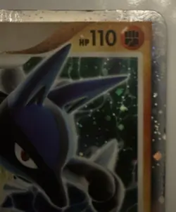 HP Lucario LV.X DP12 Diamond and Pearl Promo Holo English 2007 - Image 3