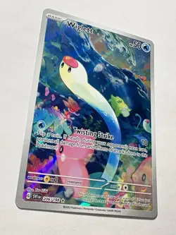 Pokemon Wiglett 206/198 Scarlet & Violet Illustration Rare English NM - Image 3
