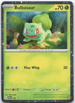 Bulbasaur (Cosmos Holo) 046 Promo Scarlet & Violet Promo Pokemon Near Mint - Image 1