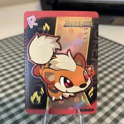 Poke Baby Growlithe R PKB-151-058 Pokemon Chinese Holo NON TCG Fan Art - Image 1