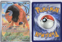Tauros 096/086 Holo Illustration Rare Chaos Rising Pokemon Near Mint - Image 3