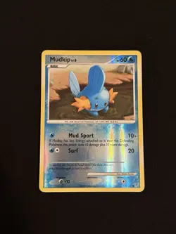 2009 Pokemon Platinum Supreme Victors Mudkip Reverse Holo #116/147 LP - Image 1