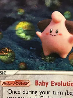 Pokemon TCG Unseen Forces Cleffa Reverse Holo Stamp Rare NM/LP Condition - Image 2