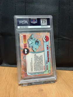 2000 TOPPS CHROME POKEMON T.V. SPECTRA #30 NIDORINA PSA 7 - Image 3