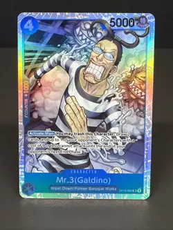 Mr.3(Galdino) (OP16-056) SR | One Piece: The Time of Battle | NM Foil - Image 1