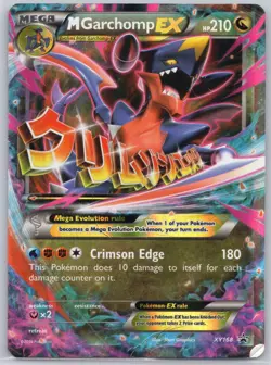 M Garchomp EX XY168 Promo XY Promos Pokemon TCG HP - Image 1