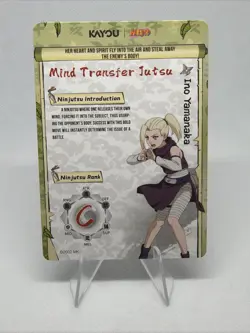 Naruto Kayou English Series 2 Card - Ino Yamanaka - NRSA02-SSR-020L3 NM - Image 2