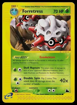 Pokemon Card - Forretress Skyridge 56/144 Common - Image 1