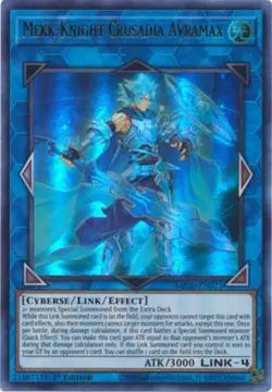Yugioh! Mekk-Knight Crusadia Avramax - MP20-EN071 - Ultra Rare - 1st Edition Nea - Image 1