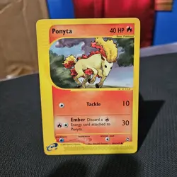 Ponyta Pokemon TCG Aquapolis E Reader Common Card #102/147 - Image 1