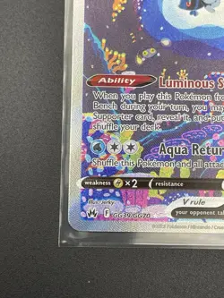 Pokemon TCG Lumineon v Galarian Gallery Ultra Rare Card GG39/GG70 Crown Zenith - Image 5
