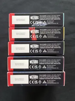 Magic The Gathering Spiderman Welcome Deck Set Of 5 New Sealed - Image 4