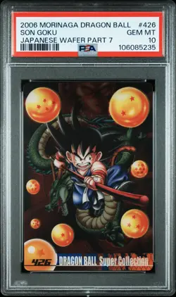 PSA10 No.426 Son Goku Morinaga Dragon Ball Wafer Card - Image 1