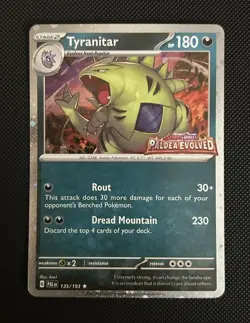 Pokemon TCG Lot of 9 Stamped Promos - Tyranitar Great Tusk Iron Treads Ogerpon + - Image 2