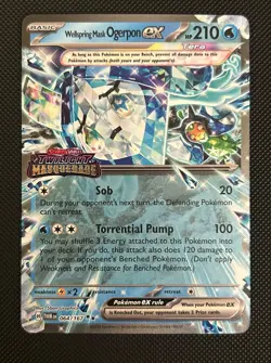 Pokemon TCG Lot of 9 Stamped Promos - Tyranitar Great Tusk Iron Treads Ogerpon + - Image 5