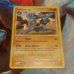 Nintendo Lucario 2/17 POP Series 6 Holo Rare HP 90 Stage 1 Eng Pokemon TCG - Image 1