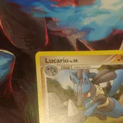 Nintendo Lucario 2/17 POP Series 6 Holo Rare HP 90 Stage 1 Eng Pokemon TCG - Image 3