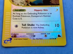 Pokemon Reverse Holo Dunsparce - Skyridge 53/144 – MP - Image 3