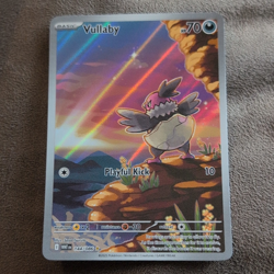 Pokemon TCG Vullaby 144/086 White Flare Illustration Rare Reverse Holo (EN) 2025 - Image 1