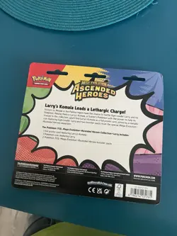 Pokemon TCG Mega Evolution Ascended Heroes 2 Pack Boosters Komala Promo - Image 2