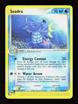 Seadra 39/97 Uncommon Dragon Pokemon Lightly Played - Image 1