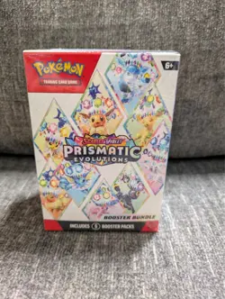 Pokemon TCG: S&V Prismatic Evolutions Factory Sealed Booster Bundle Box - Image 1