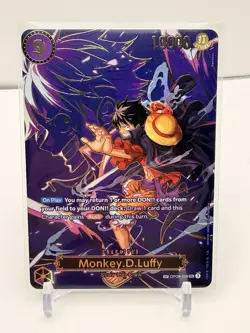 One Piece Monkey.D.Luffy OP09-119 Carrying On His Will Foil - Image 1