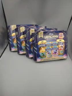 Lot Of 4 Disney Lorcana Into The Inklands Bundle Boxes ~ READ DESCRIPTION - Image 1
