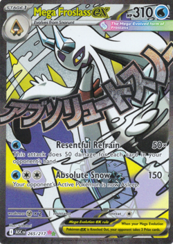 Mega Froslass - 265/217 - Mega Attack - Ascended Heroes - Pokemon Card - NM/M - Image 1