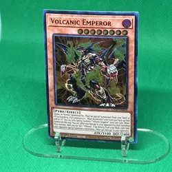 Volcanic Emperor LD10-EN018 Ultra Rare 1st Editon NM Yugioh Card - Image 2