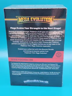 Pokemon TCG Mega Evolution Booster Bundle Box 6 Packs English 2025 60 Cards - Image 3
