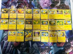 25 Different Pikachu Pokemon TCG Card Lot - Sun & Moon XY + More - Image 1