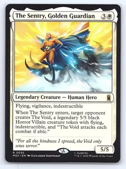 The Sentry, Golden Guardian 35 Rare Marvel Super Heroes Magic: The Gathering NM - Image 1