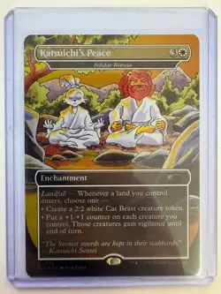 Katsuichi's Peace (Felidar Retreat) FOIL #2378 Secret Lair Drop Near Mint ENG - Image 1